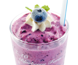 ブルーベリースムージー